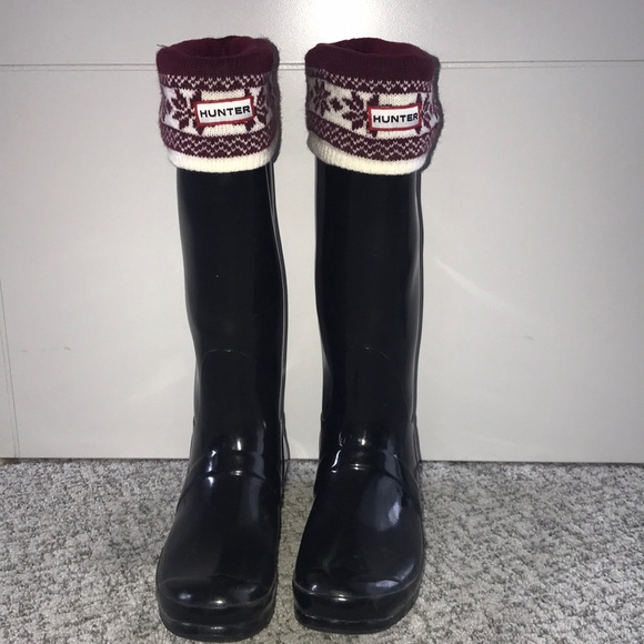 Hunter Shoes - ♥️HOST PICK♥️Hunter rain boots with liner